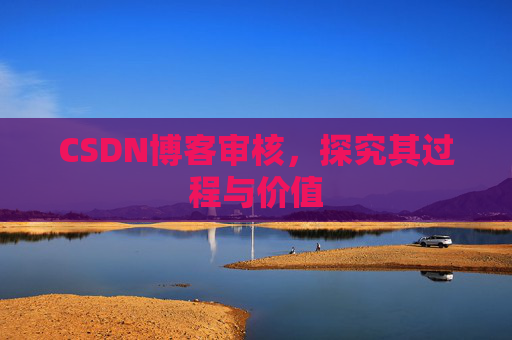CSDN博客审核，探究其过程与价值